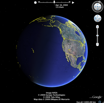google earth. google earth 2009